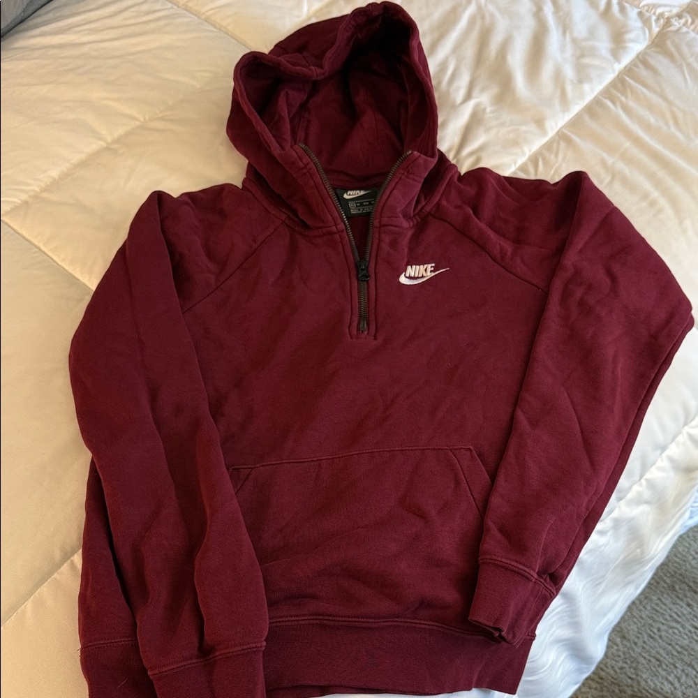 Nike Women's Maroon Hoodie